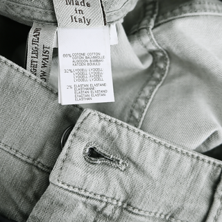 BRUNELLO CUCINELLI | Light Sage The Straight Low Waist Jeans