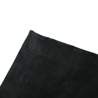 BALMAIN | Black Suede Skinny Pants