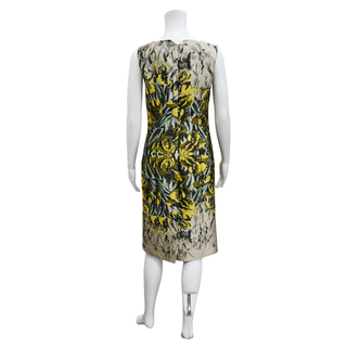 CAROLINA HERRERA | Multicolored Floral Sheath Dress