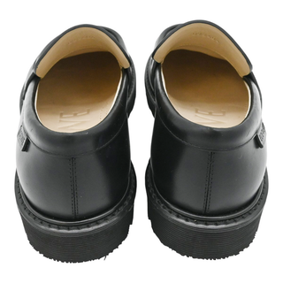 LOEWE | Campo Black Leather Loafers