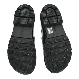 LOEWE | Campo Black Leather Loafers