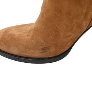 VALENTINO | Tan Suede Rockstud Strap Booties