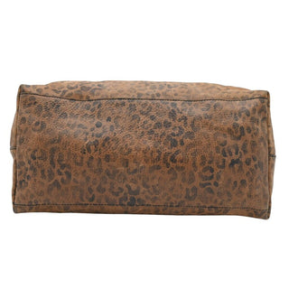 GOLDEN GOOSE | Pasadena Leopard-Print Leather Tote Bag