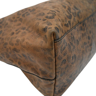 GOLDEN GOOSE | Pasadena Leopard-Print Leather Tote Bag