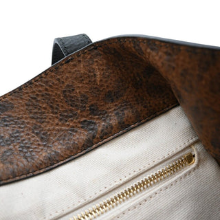 GOLDEN GOOSE | Pasadena Leopard-Print Leather Tote Bag