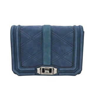 REBECCA MINKOFF | "True Navy" Small Love Suede Crossbody Bag