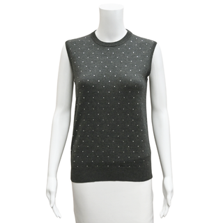 FABIANA FILIPPI | Crystal Embellished Wool Knit Top