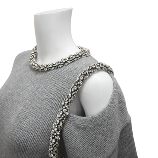 SIMKHAI | Monroe Crystal Embellished Sweater