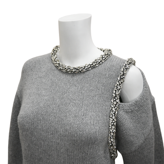 SIMKHAI | Monroe Crystal Embellished Sweater