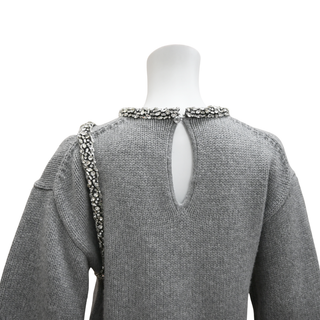 SIMKHAI | Monroe Crystal Embellished Sweater