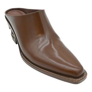 FENDI | Vitello Abrasivato FF Cut Mules