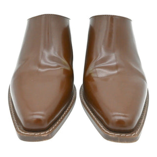 FENDI | Vitello Abrasivato FF Cut Mules