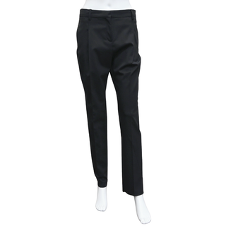 VALENTINO | Black Wool-Blend Trousers