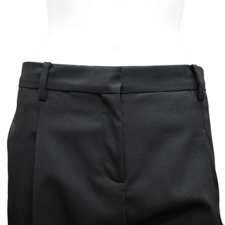 VALENTINO | Black Wool-Blend Trousers