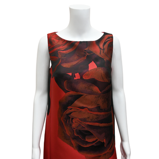 GIAMBATTISTA VALLI | Rose Jacquard Shift Dress