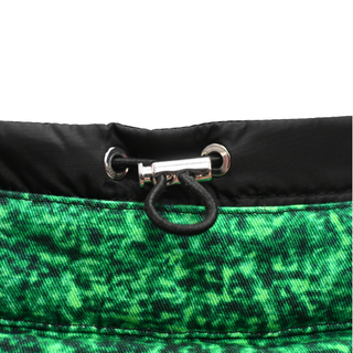 MONCLER | Green Puffer Mini Skirt