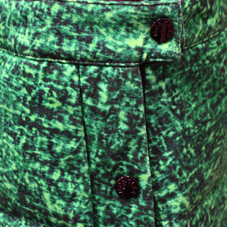 MONCLER | Green Puffer Mini Skirt