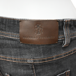 BRUNELLO CUCINELLI | The Equestrian Straight Leg Denim Jeans