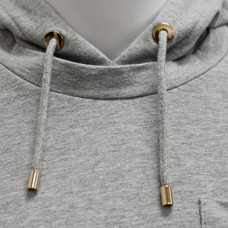 BRUNELLO CUCINELLI | Heathered Gray Monili Hoodie