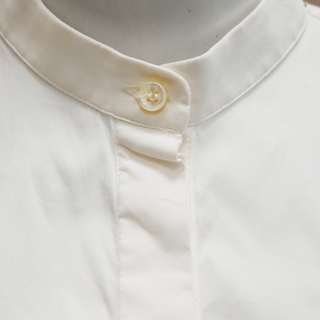 BRUNELLO CUCINELLI | White Sleeveless Monili Blouse