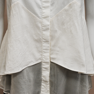 BRUNELLO CUCINELLI | White Sleeveless Monili Blouse