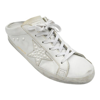 GOLDEN GOOSE | Super-Star Pearly Leather Sneakers