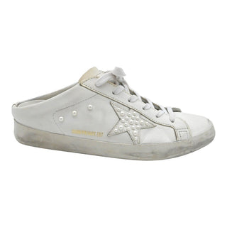 GOLDEN GOOSE | Super-Star Pearly Leather Sneakers