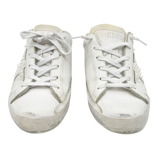 GOLDEN GOOSE | Super-Star Pearly Leather Sneakers