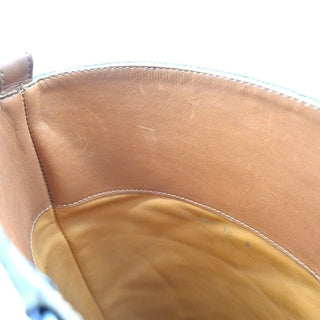 RALPH LAUREN | Brown Strappy Suede & Leather Heeled Boots