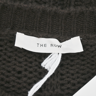 THE ROW | Dofia Dark Brown Knit Sweater