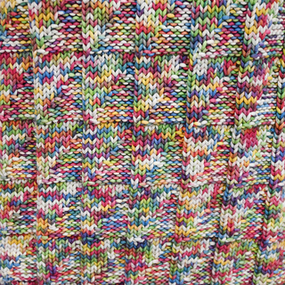 GANNI | Logo Space-Dyed Intarsia-Knit Vest