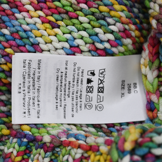 GANNI | Logo Space-Dyed Intarsia-Knit Vest