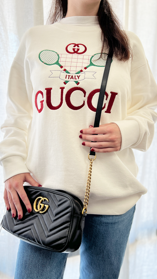 GUCCI | Tennis Embroidered 'GUCCI' Sweatshirt