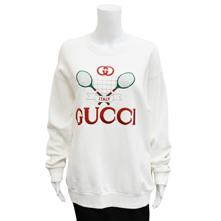 GUCCI | Tennis Embroidered 'GUCCI' Sweatshirt