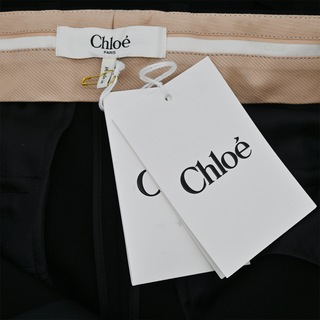 CHLOE | Black Wide-Leg Dress Pants