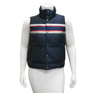 DIOR | Navy Star Logo Puffer Vest