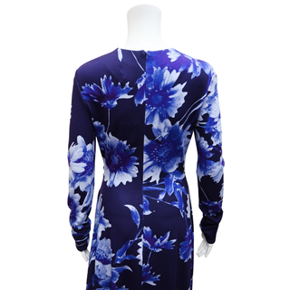 ERDEM | Troubridge Floral Draped Midi Dress
