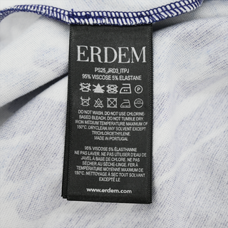 ERDEM | Troubridge Floral Draped Midi Dress