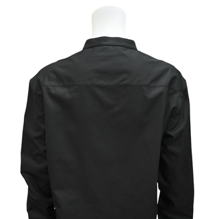 JIL SANDER | Wednesday Black Cotton Button-Up Blouse