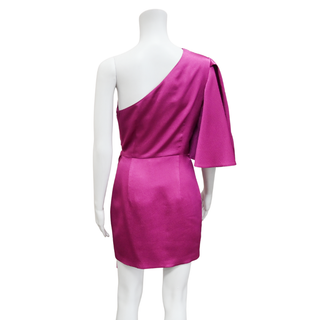 SOLACE LONDON | Fuchsia Marcie Mini Dress