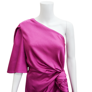 SOLACE LONDON | Fuchsia Marcie Mini Dress