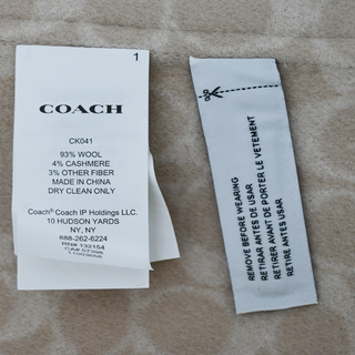 COACH | Classic Double Face Poncho