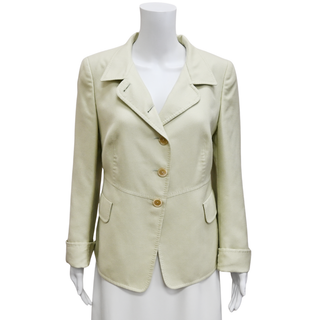 AKRIS | Beige-Green Jacket