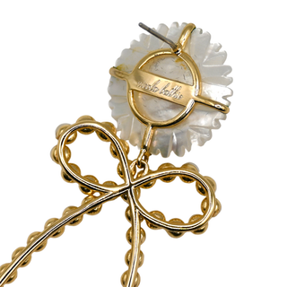 NICOLA BATHIE | Marcel Flower Bow Drop Earrings