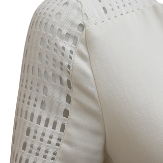 AKRIS PUNTO | White Perforated Sheath Dress