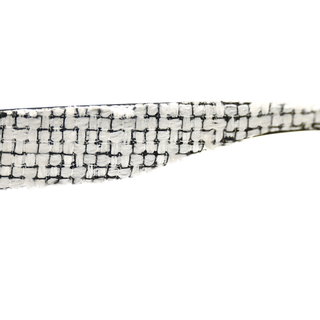 CHANEL | Black & White Tweed Sunglasses