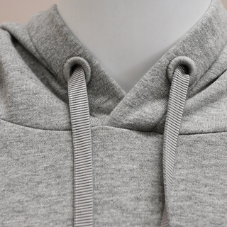 MONCLER | Heathered Gray Logo Hoodie