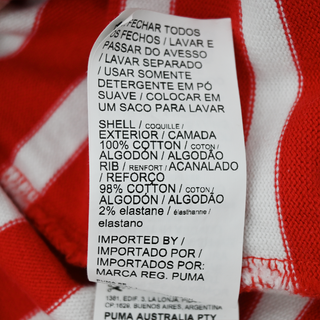 BALMAIN | Distressed Striped Logo Hoodie