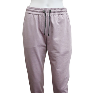 BRUNELLO CUCINELLI | Lilac Cotton-Blend Sweatpants