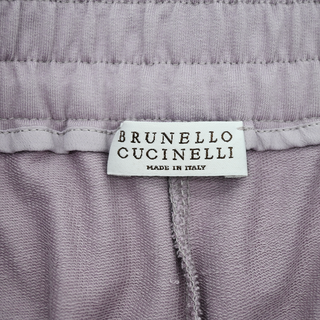 BRUNELLO CUCINELLI | Lilac Cotton-Blend Sweatpants
